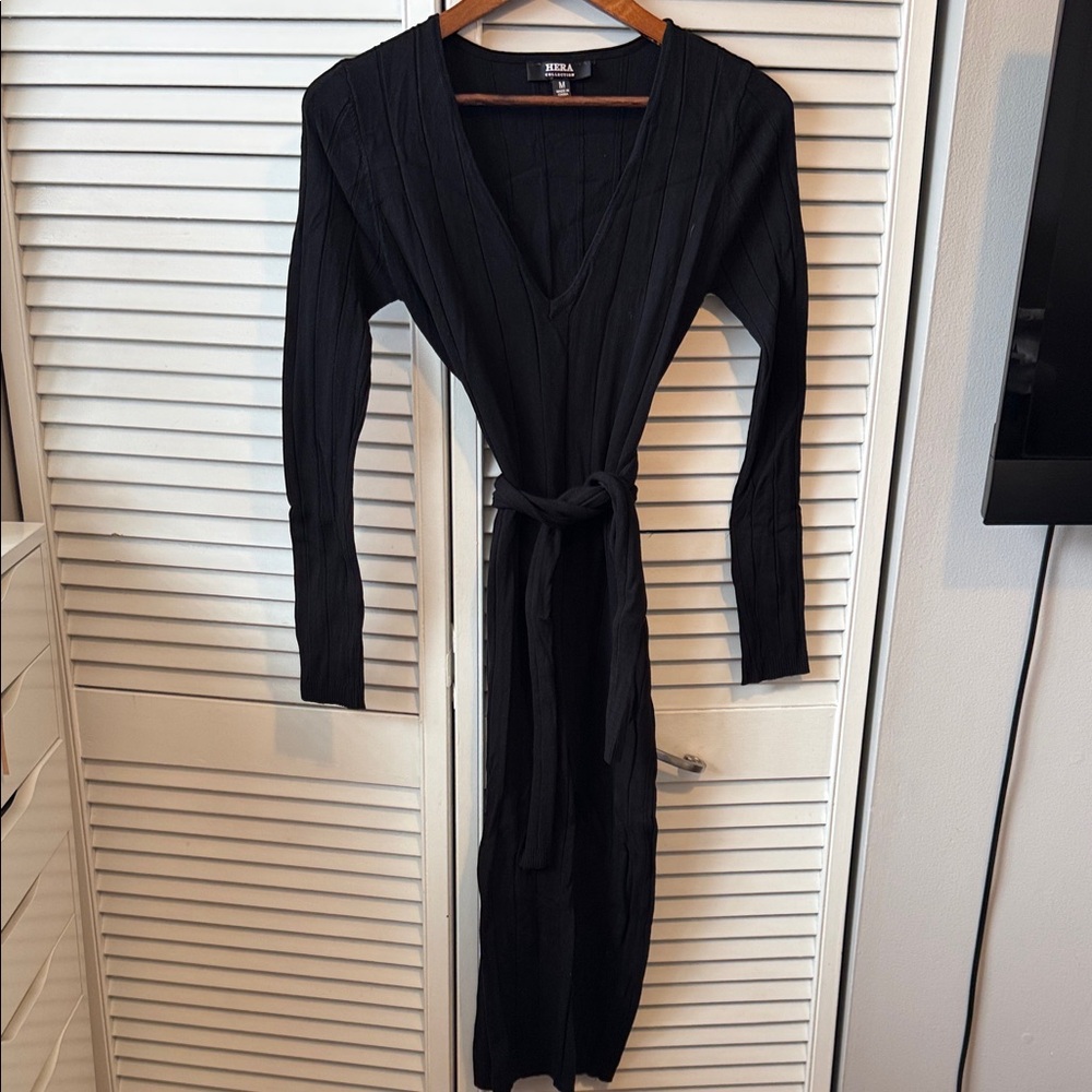 Wrap Dress - Black